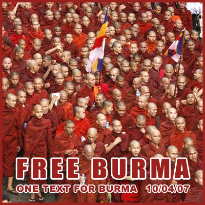 Free Burma, action du 4 octobre