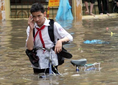 Hanoi sous l’eau