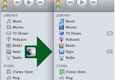 Rétablir la couleur des icônes dans iTunes 10