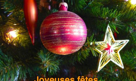 Joyeux Noël et bonnes fêtes à tous