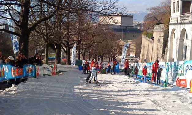 Skiville à Genève: la piste de ski la plus courte du monde