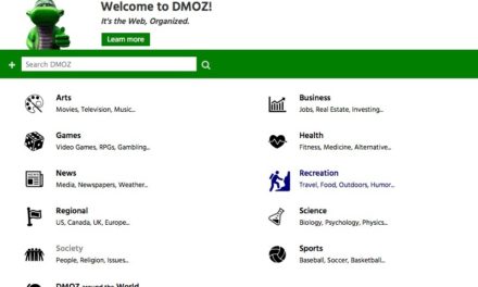 Dmoz: new look and feel