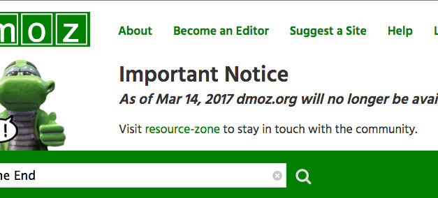 RIP Dmoz, AOL ferme le dernier des annuaires